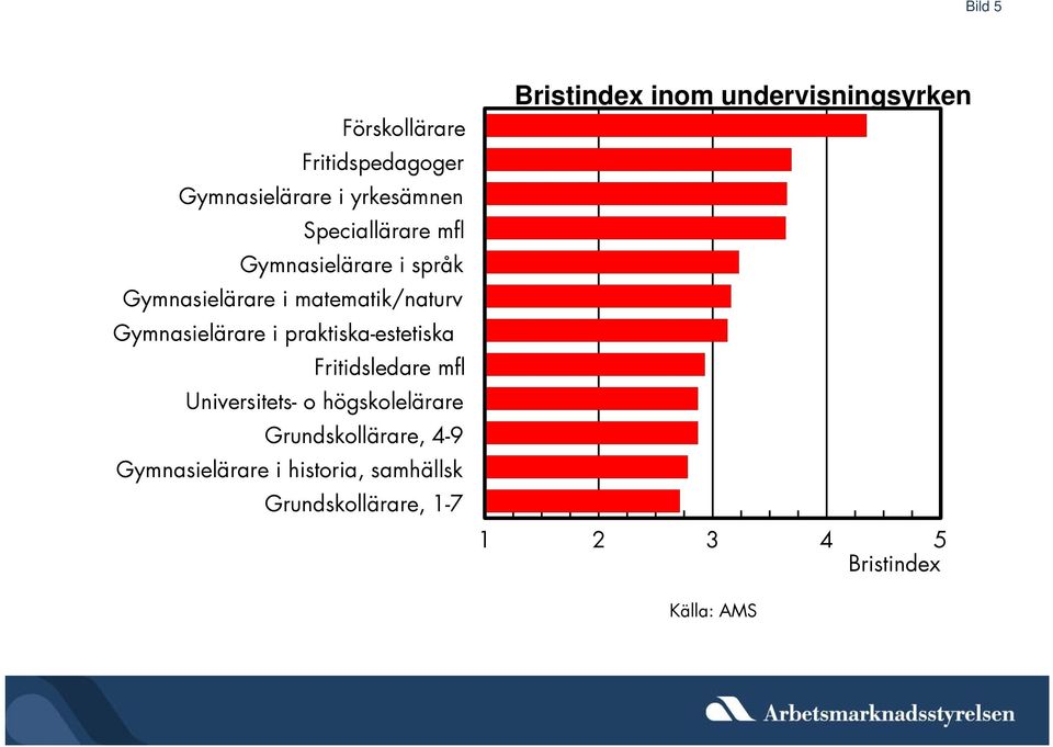 praktiska-estetiska Fritidsledare mfl Universitets- o högskolelärare