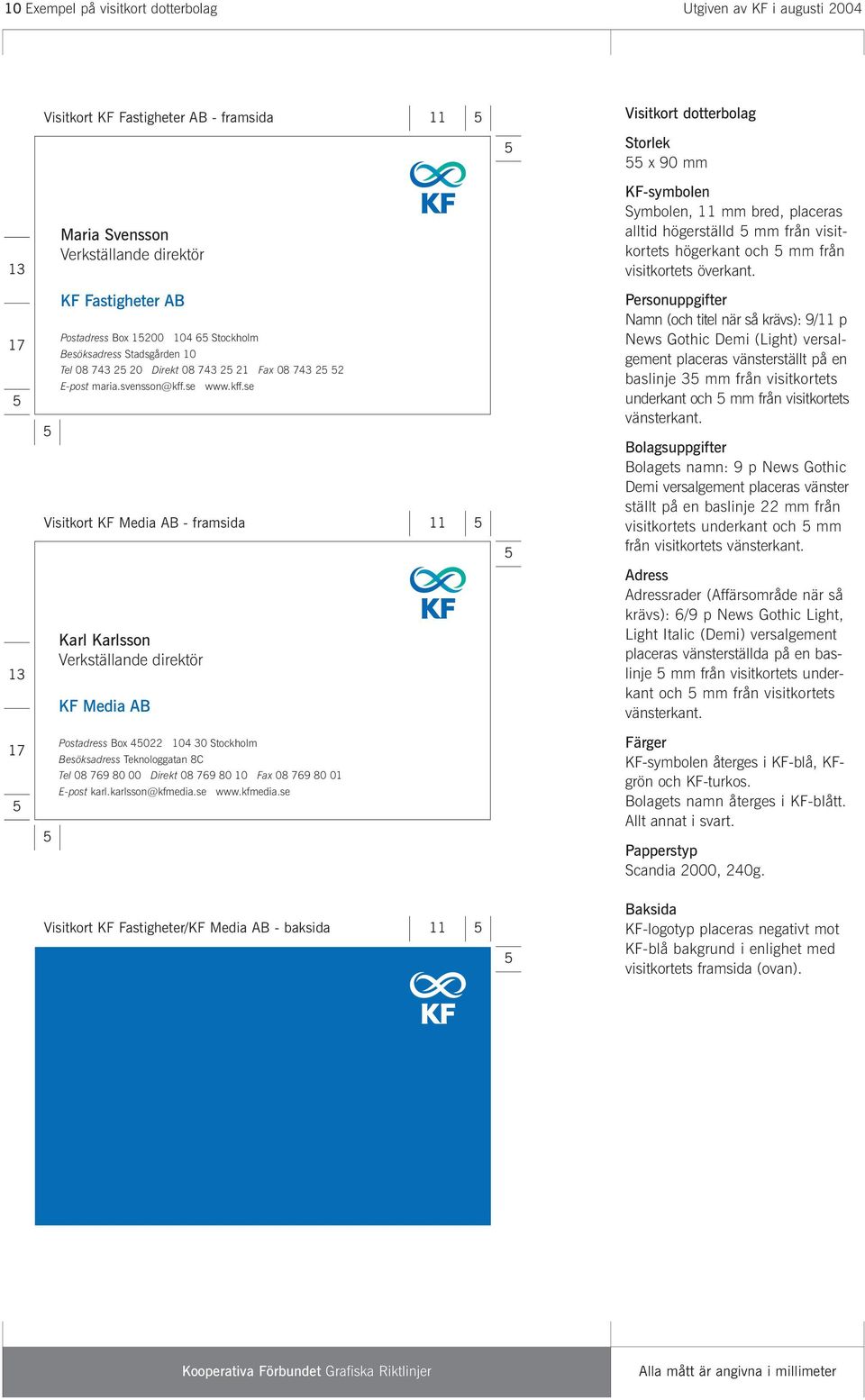 17 KF Fastigheter AB Postadress Box 1200 104 6 Stockholm Besöksadress Stadsgården 10 Tel 08 743 2 20 Direkt 08 743 2 21 Fax 08 743 2 2 E-post maria.svensson@kff.