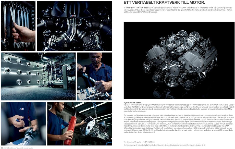 Det finns siffror som talar för sig själva: Med kw ( hk) och ett vridmoment på upp till Nm accelererar nya BMW M Sedan på bara, sekunder från till km/h (i kombination med extrautrustningens