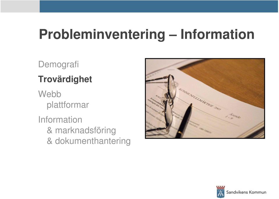 & marknadsföring & dokumenthantering