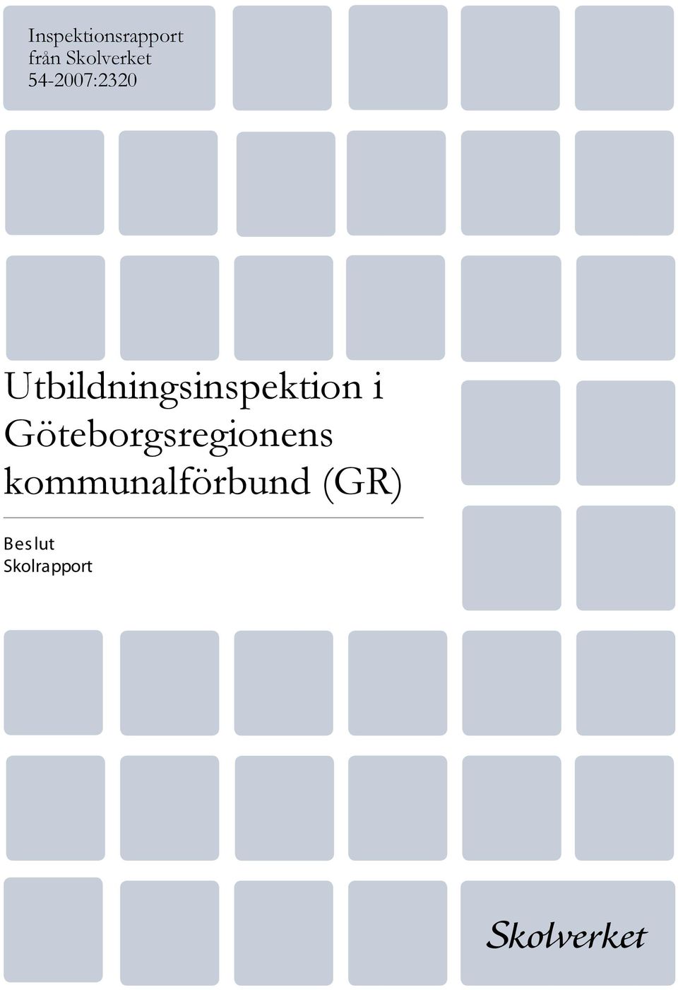 Utbildningsinspektion i