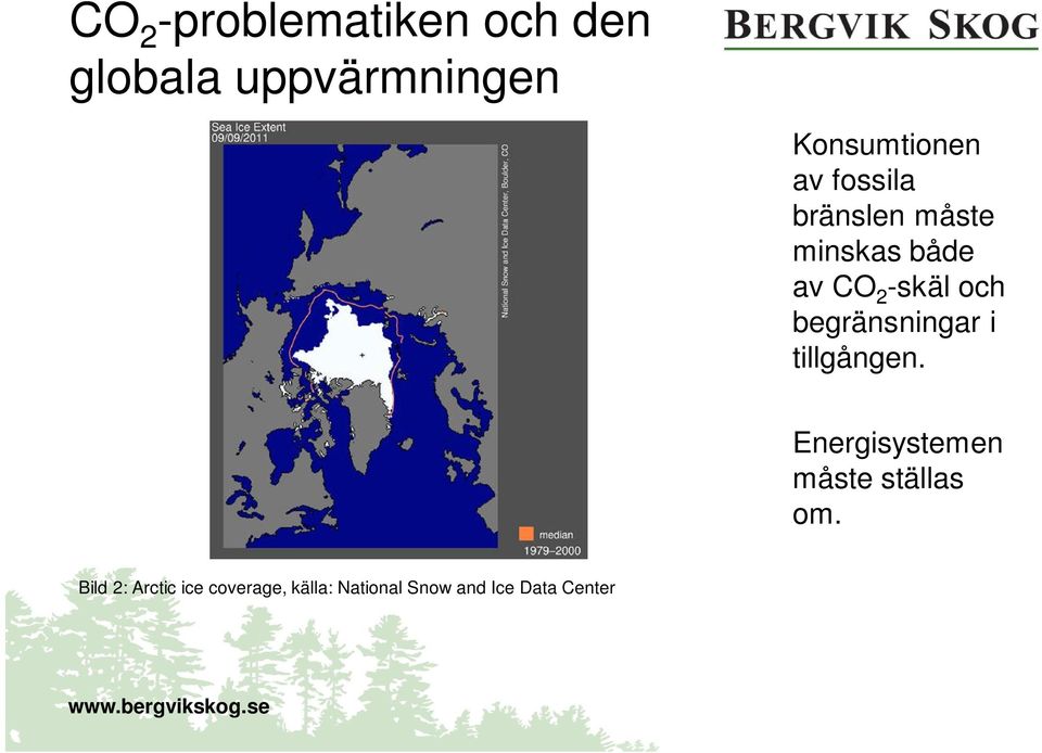 begränsningar i tillgången. Energisystemen måste ställas om.