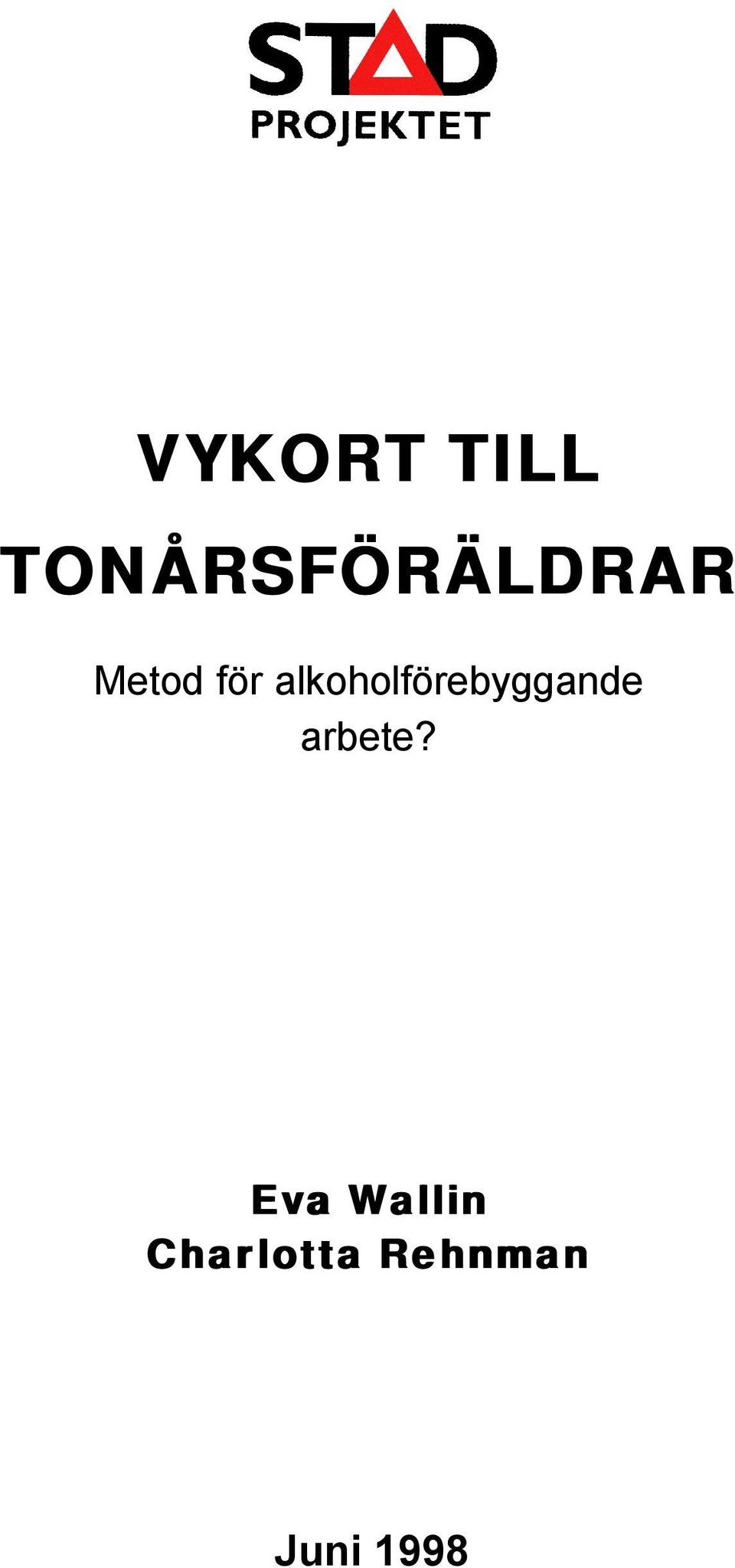 alkoholförebyggande