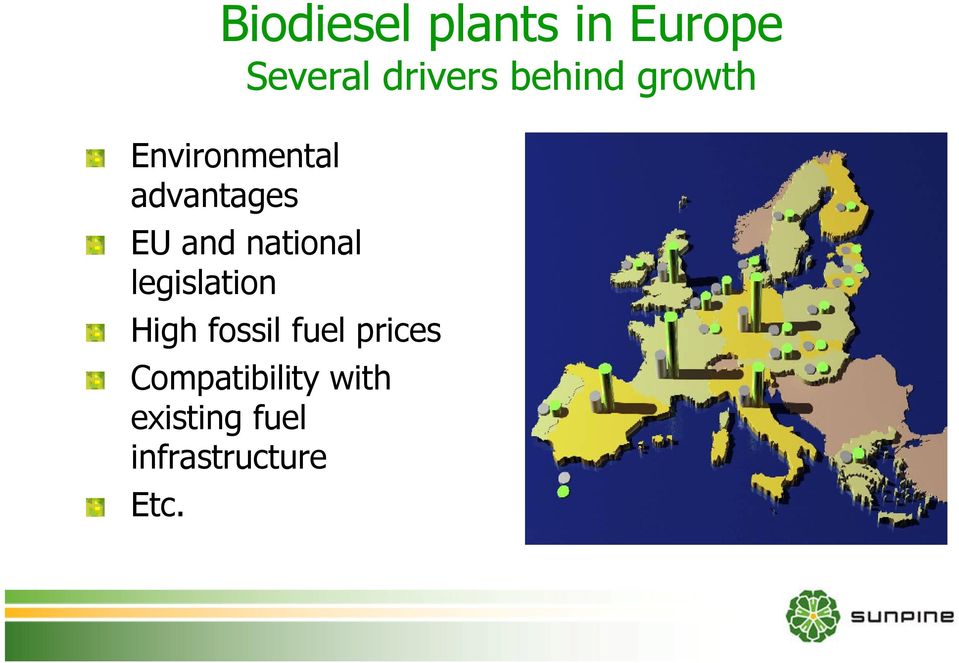 national legislation High fossil fuel prices