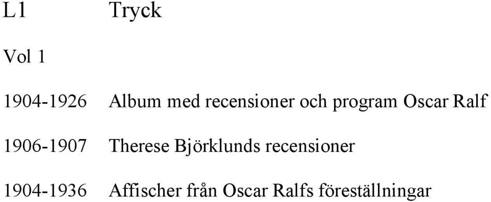 1906-1907 Therese Björklunds recensioner