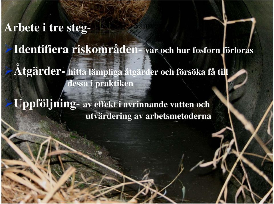 och försöka få till dessa i praktiken Uppföljning- av