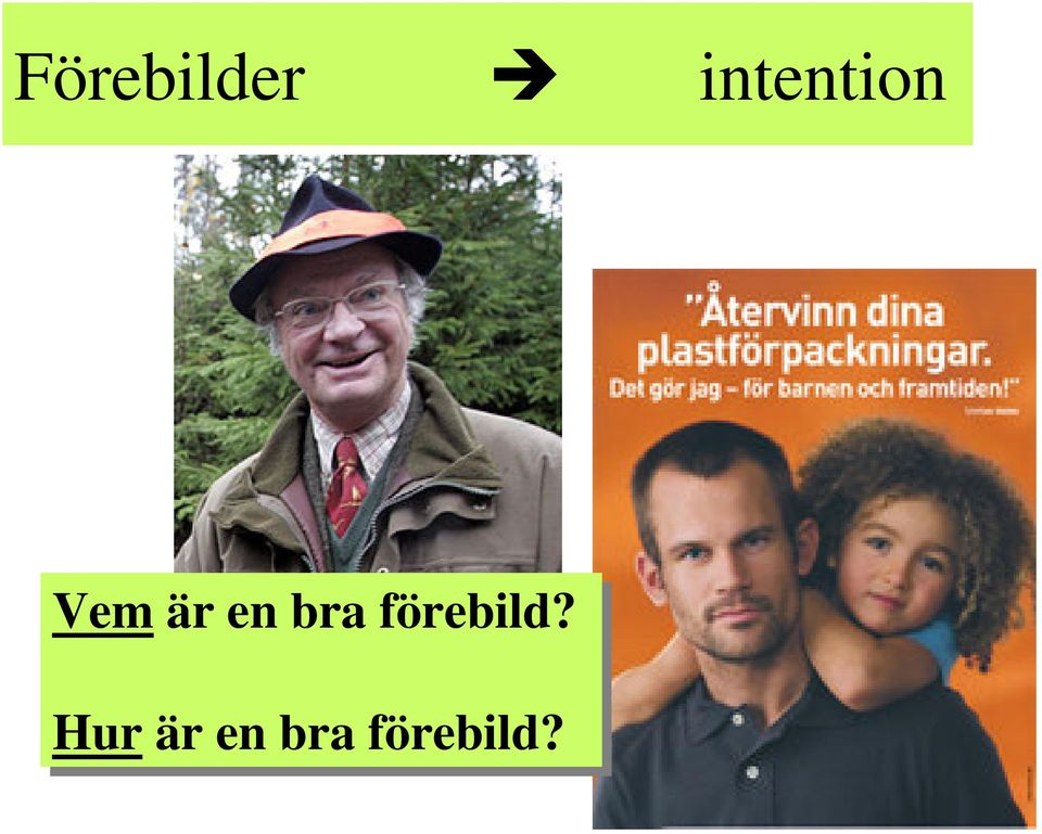 en bra förebild?