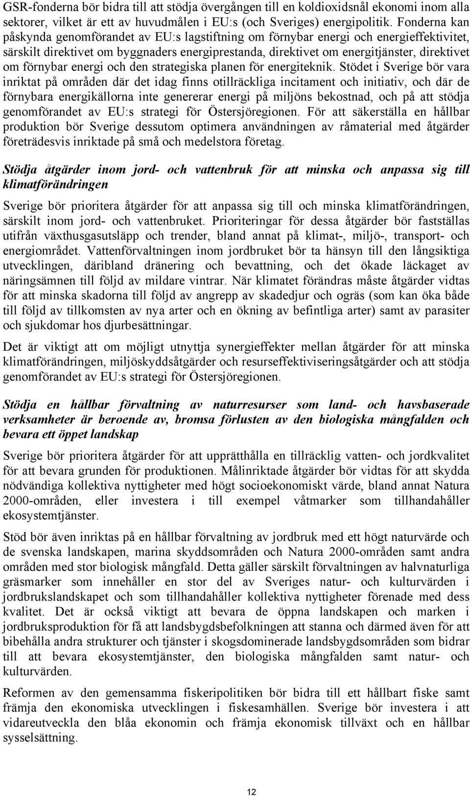 förnybar energi och den strategiska planen för energiteknik.