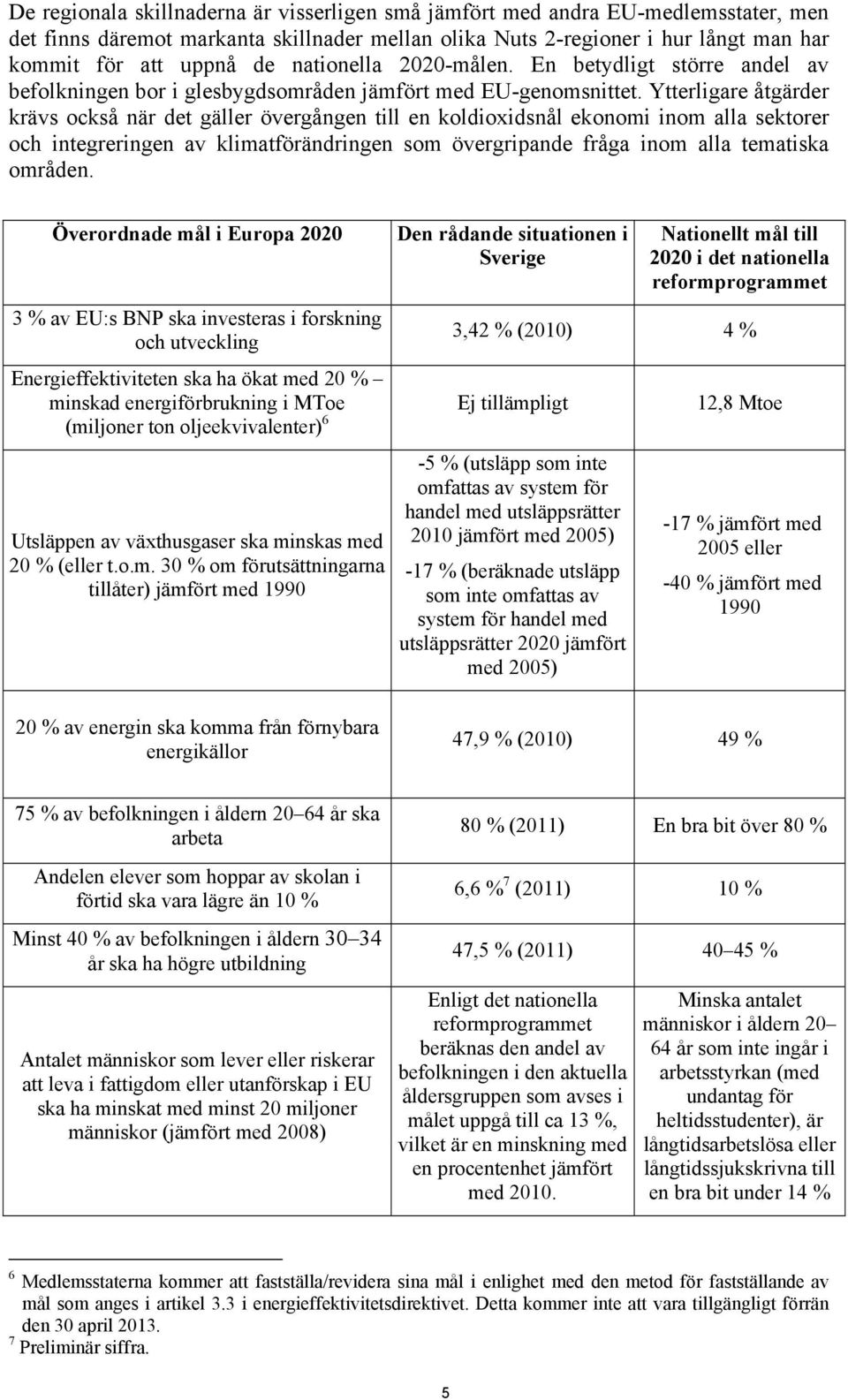 Ytterligare åtgärder krävs också när det gäller övergången till en koldioxidsnål ekonomi inom alla sektorer och integreringen av klimatförändringen som övergripande fråga inom alla tematiska områden.