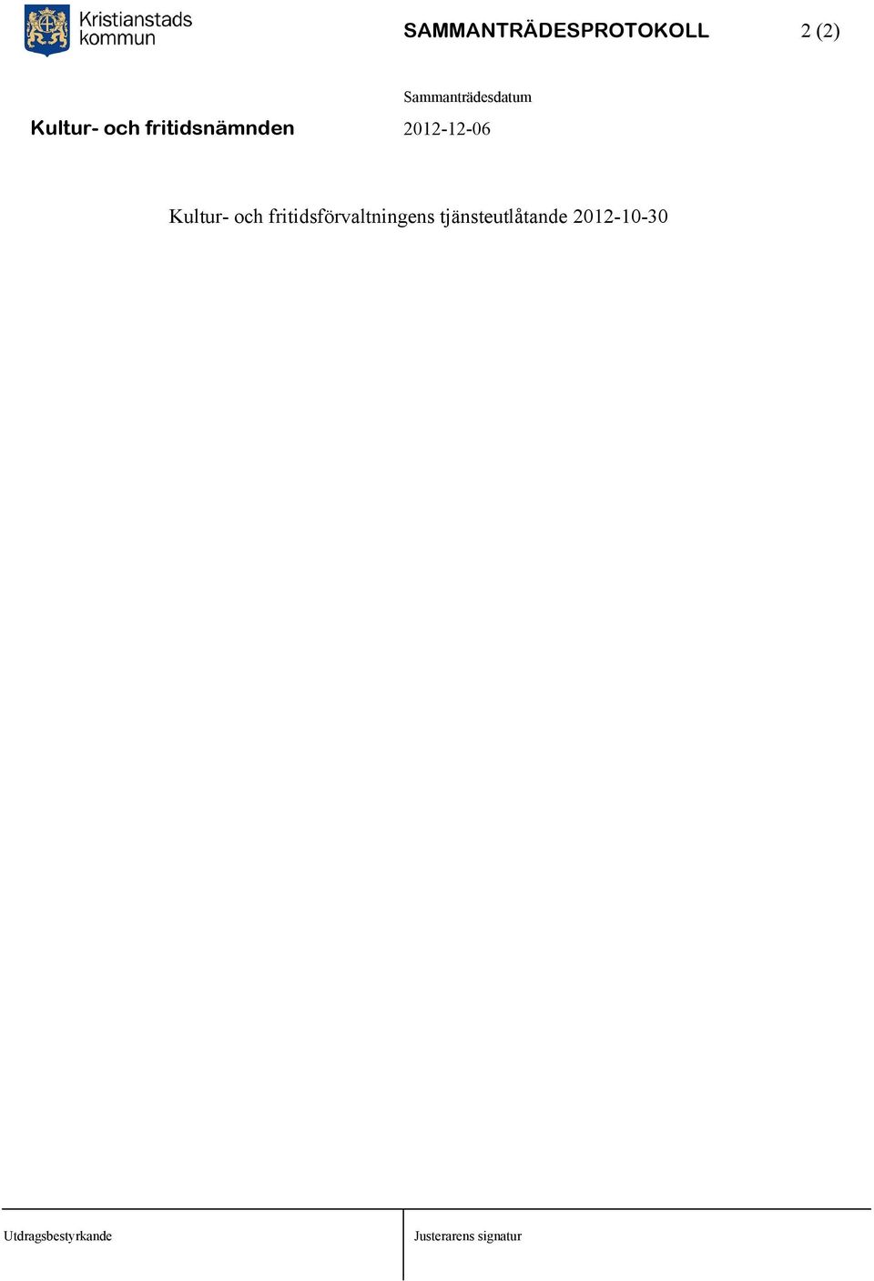 fritidsförvaltningens