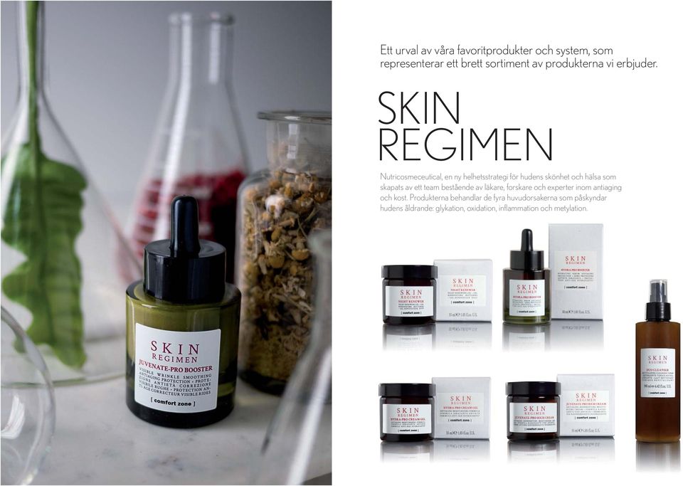 SKIN REGIMEN Nutricosmeceutical, en ny helhetsstrategi för hudens skönhet och hälsa som skapats av ett