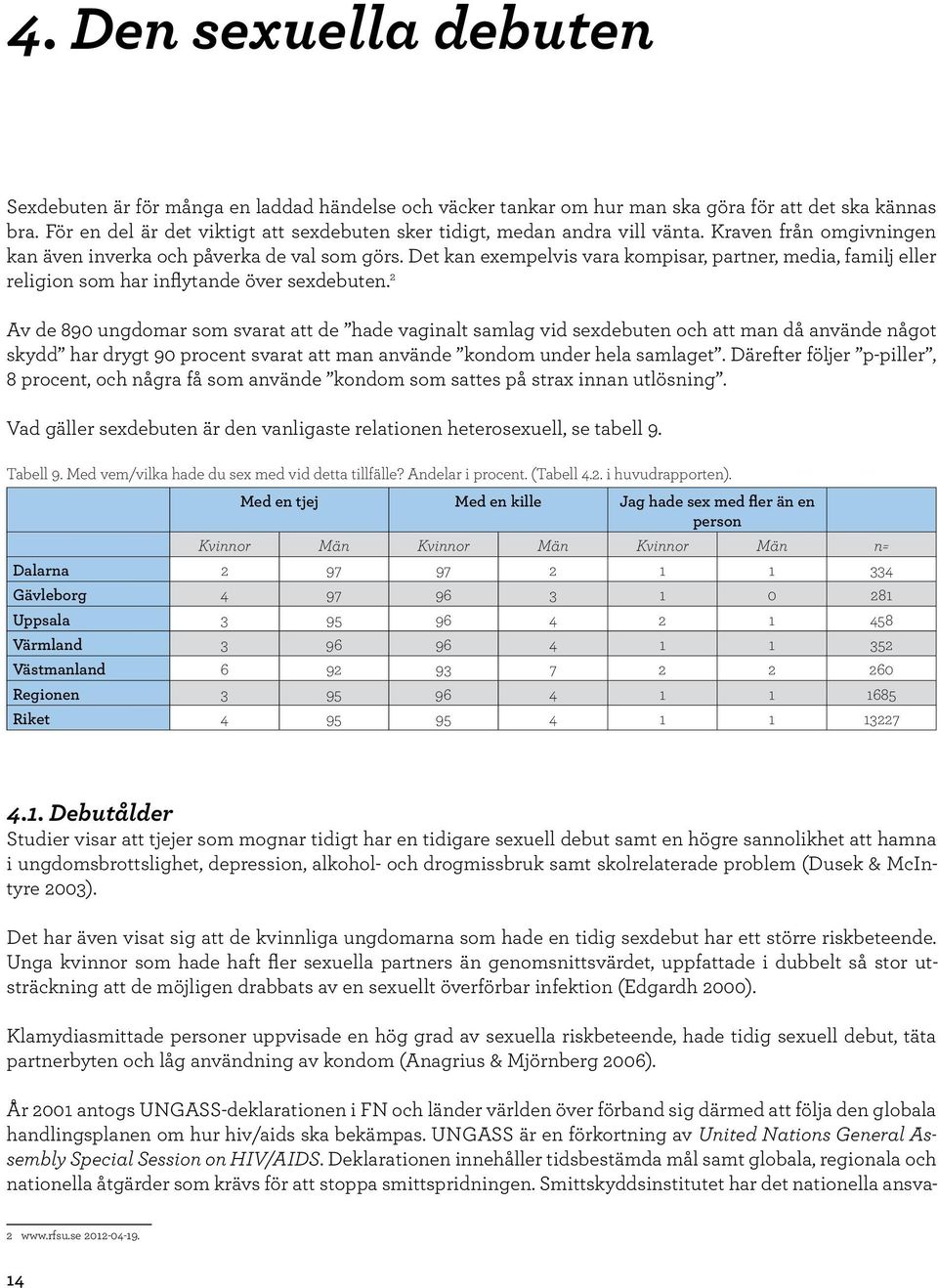 Det kan exempelvis vara kompisar, partner, media, familj eller religion som har inflytande över sexdebuten.