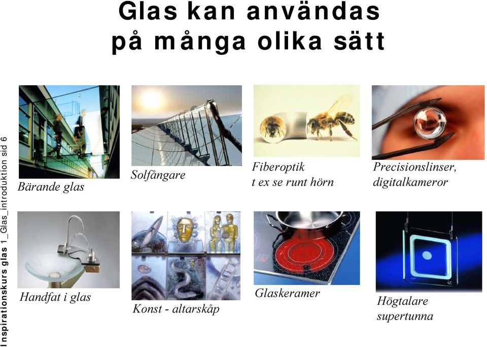 Solfångare Konst - altarskåp Fiberoptik t ex se runt hörn