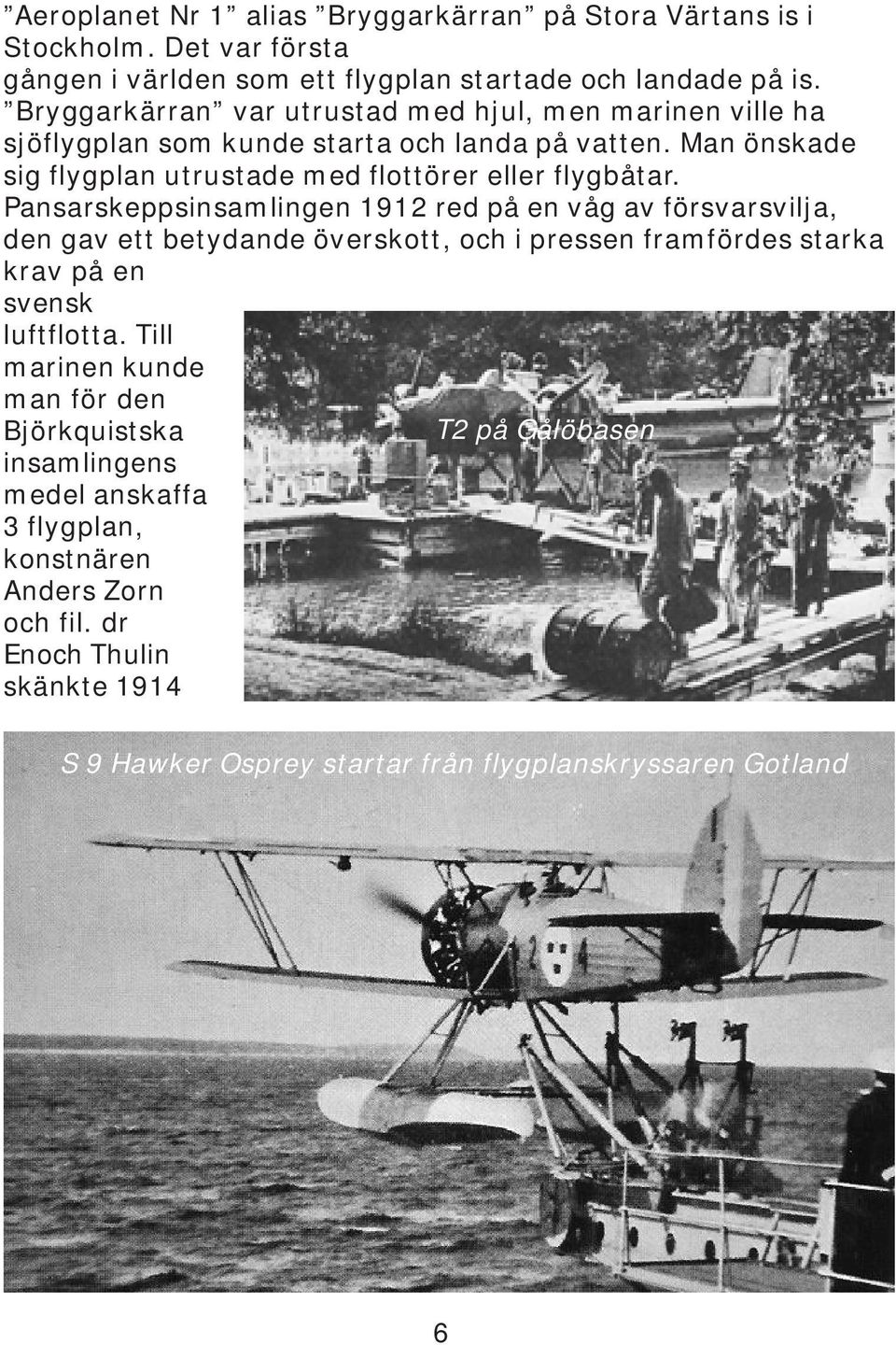 Pansarskeppsinsamlingen 1912 red på en våg av försvarsvilja, den gav ett betydande överskott, och i pressen framfördes starka krav på en svensk luftflotta.