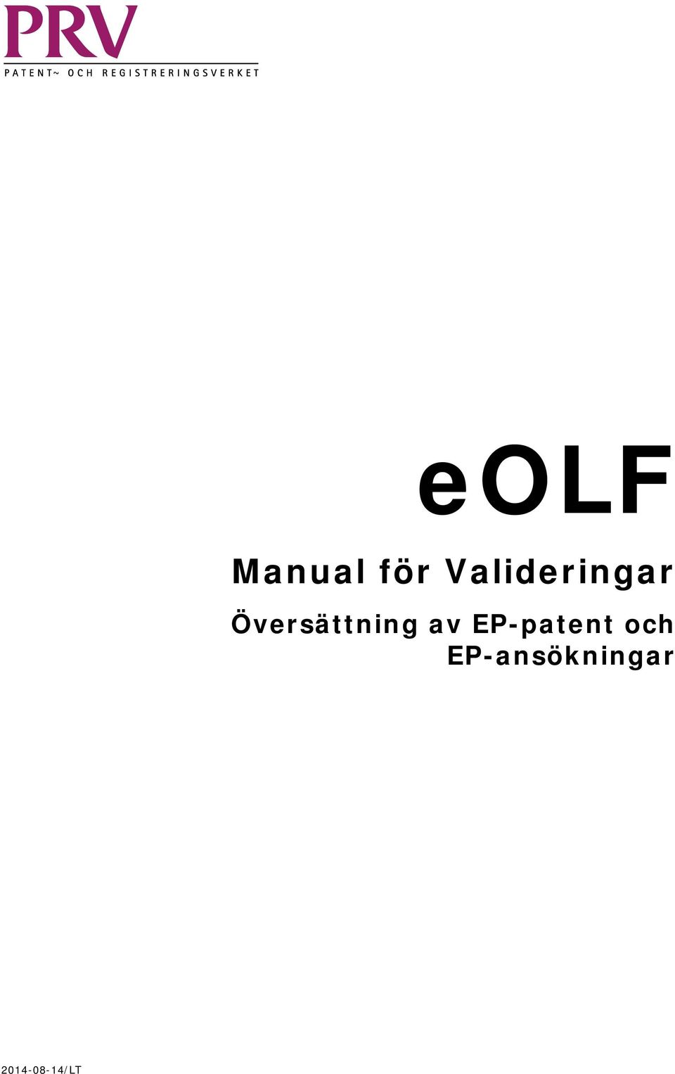 Översättning av