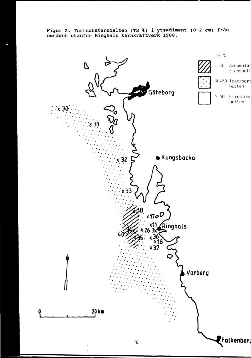 utanför Ringhals kärnkraftverk 1988. \30V-!S u.