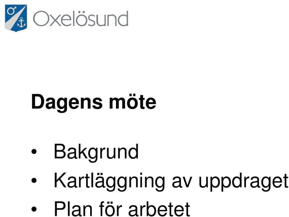 Kartläggning av