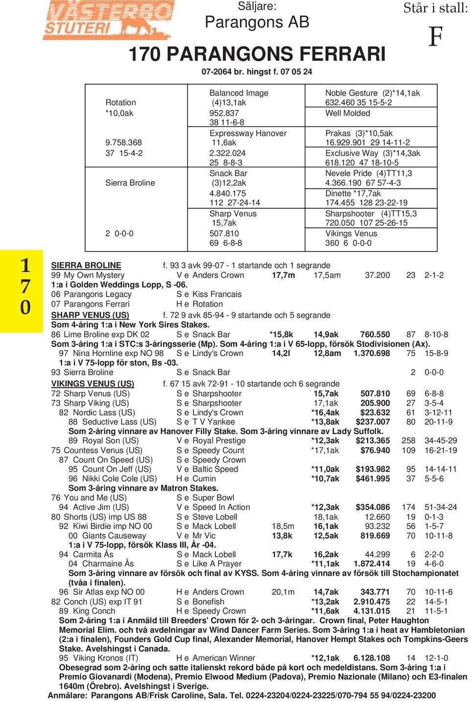 10 47 18-10-5 Snack Bar V Nevele Pride (4)TT11,3 Sierra Broline (3)1,ak V 4.366.190 67 57-4-3 4.840.175 V Dinette *17,7ak 11 7-4-14 V 174.455 18 3--19 Sharp Venus V Sharpshooter (4)TT15,3 15,7ak V 70.