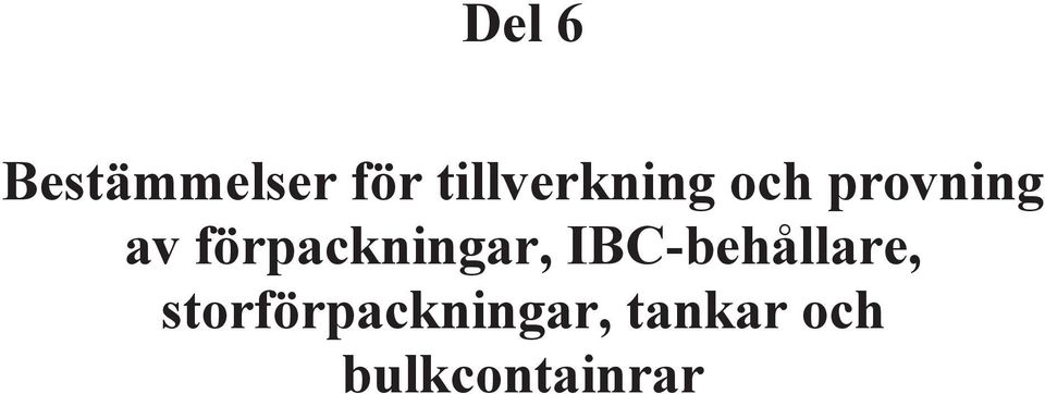 förpackningar, IBC-behållare,