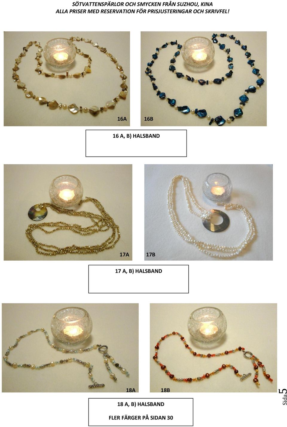 HALSBAND 18A 18B 18 A, B)