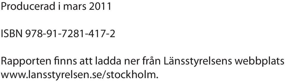 att ladda ner från Länsstyrelsens