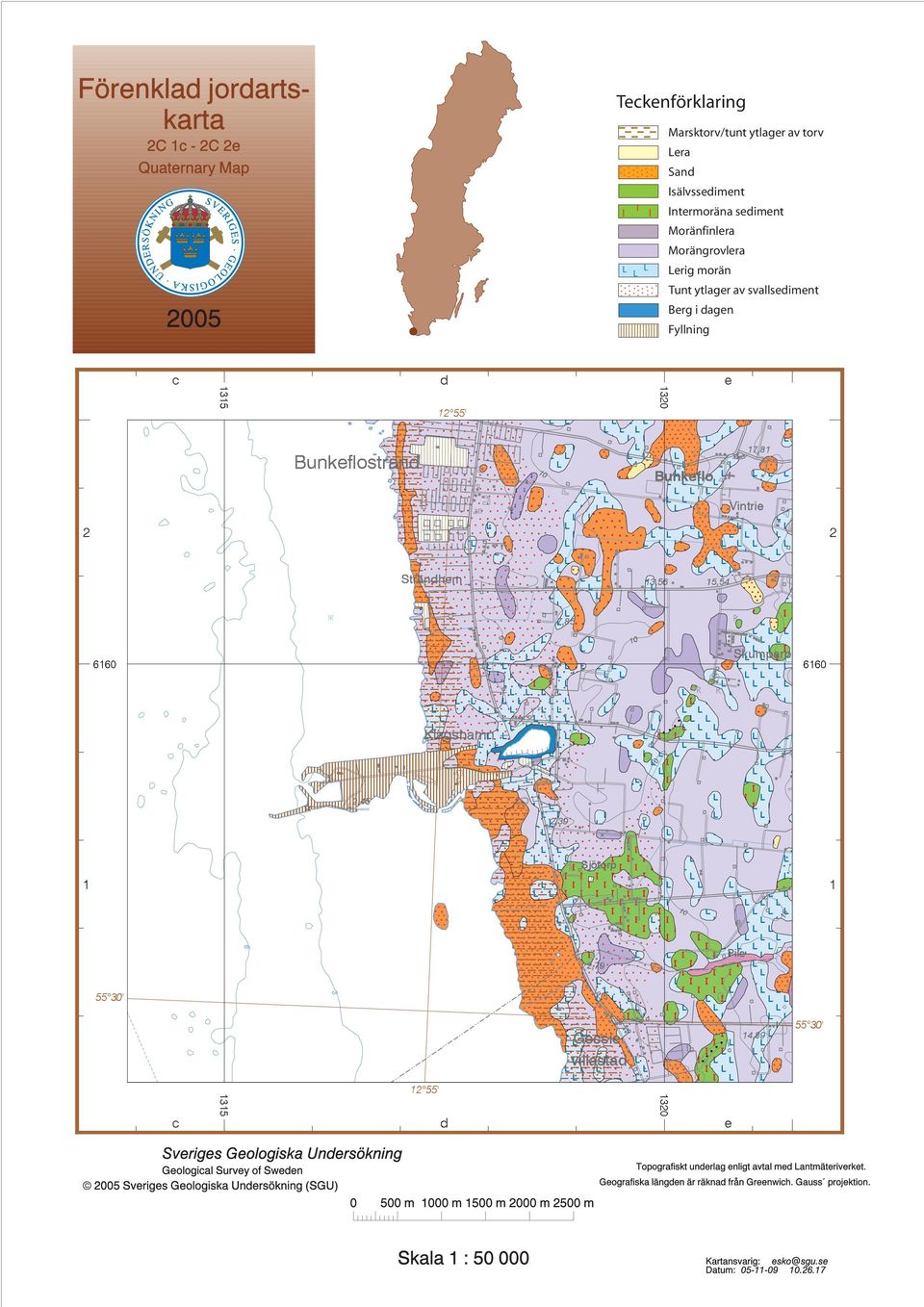 Intermoräna sediment Moränfinlera Morängrovlera