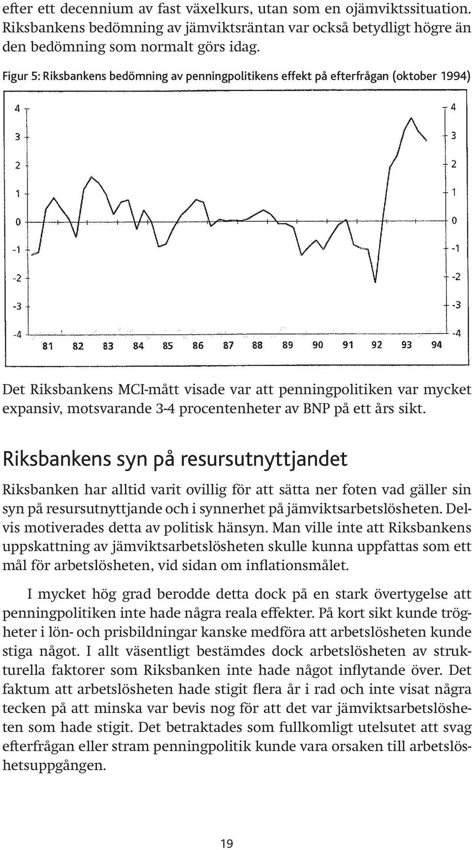 av BNP på ett års sikt.