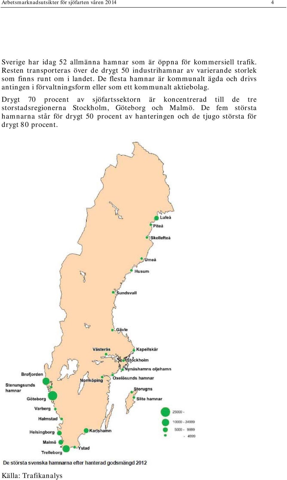 De flesta hamnar är kommunalt ägda och drivs antingen i förvaltningsform eller som ett kommunalt aktiebolag.