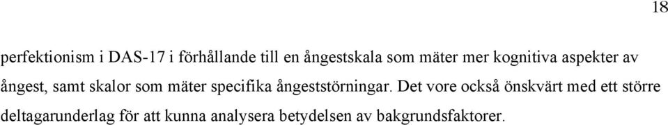 specifika ångeststörningar.
