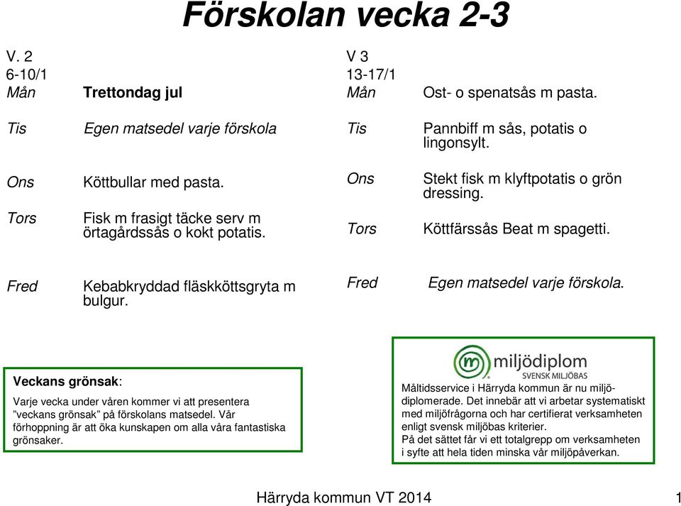 Veckans grönsak: Varje vecka under våren kommer vi att presentera veckans grönsak på förskolans matsedel. Vår förhoppning är att öka kunskapen om alla våra fantastiska grönsaker.