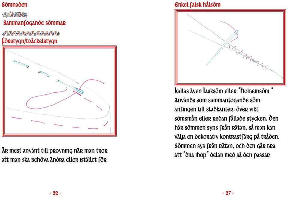 TILL STADKANTER, ÖVER VIKT SÖMSMÅN ELLER REDAN FÅLLADE STYCKEN.