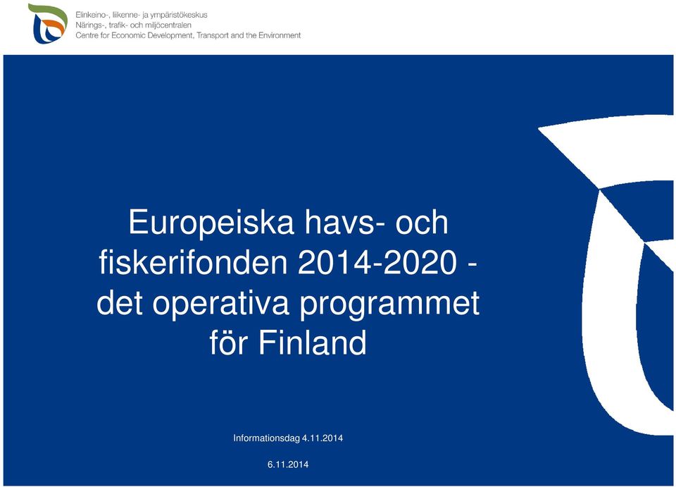 operativa programmet för