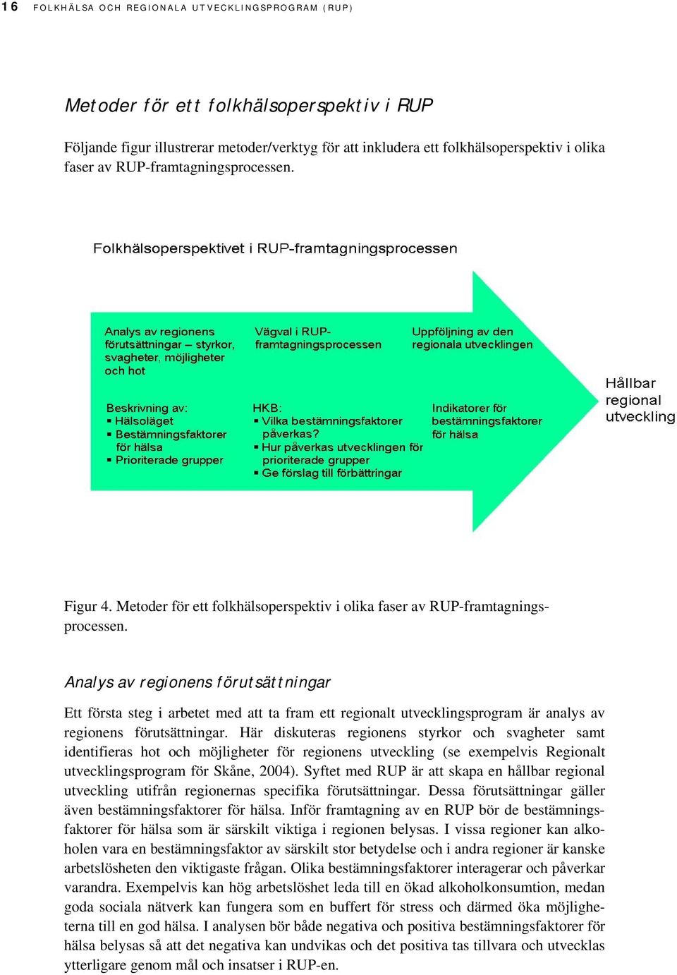 Analys av regionens förutsättningar Ett första steg i arbetet med att ta fram ett regionalt utvecklingsprogram är analys av regionens förutsättningar.