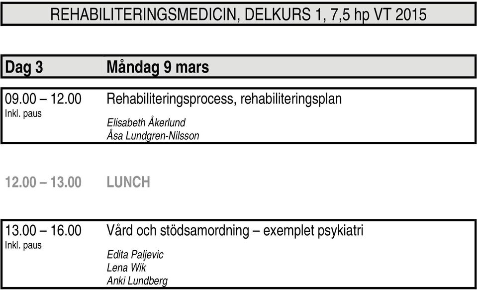 rehabiliteringsplan Elisabeth Åkerlund Åsa
