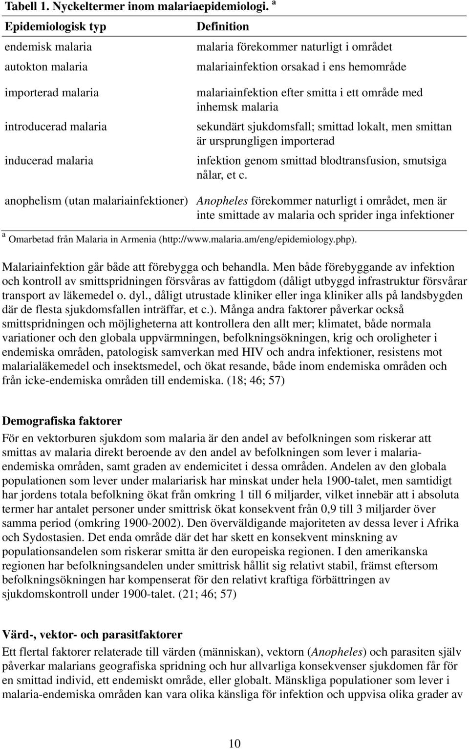 malaria malariainfektion efter smitta i ett område med inhemsk malaria sekundärt sjukdomsfall; smittad lokalt, men smittan är ursprungligen importerad infektion genom smittad blodtransfusion,