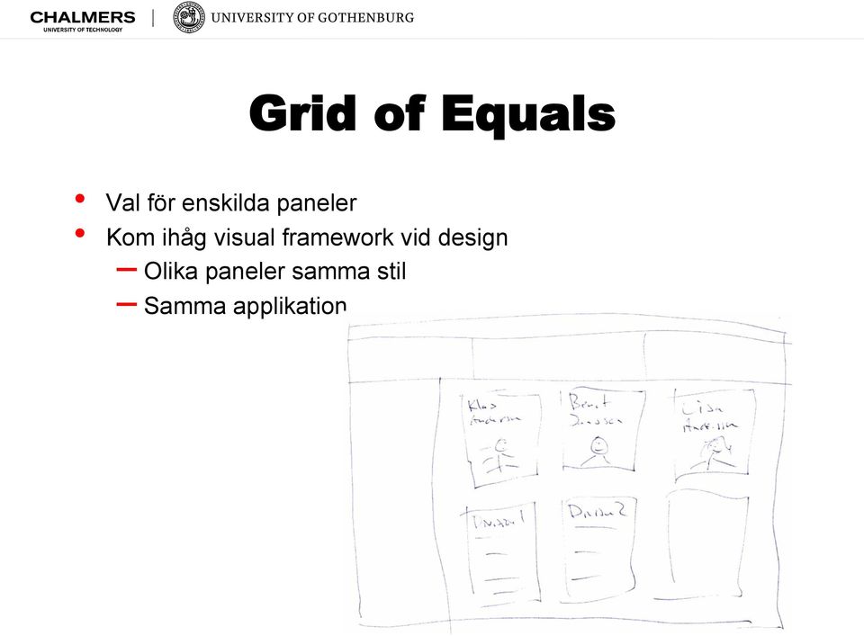 visual framework vid design