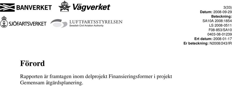 Finansieringsformer i