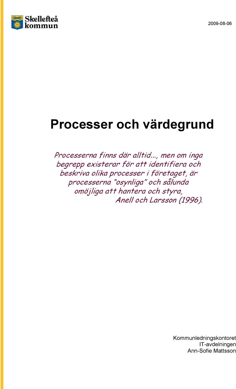 värdegrund