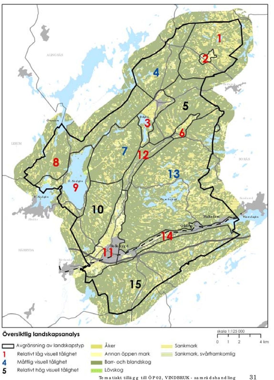 Nedsjön Nolån Gesebols sjö Sandared Hindås Hultafors