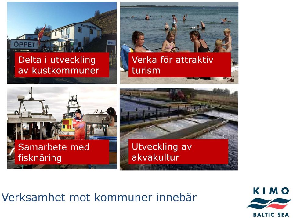 Samarbete med fisknäring Utveckling