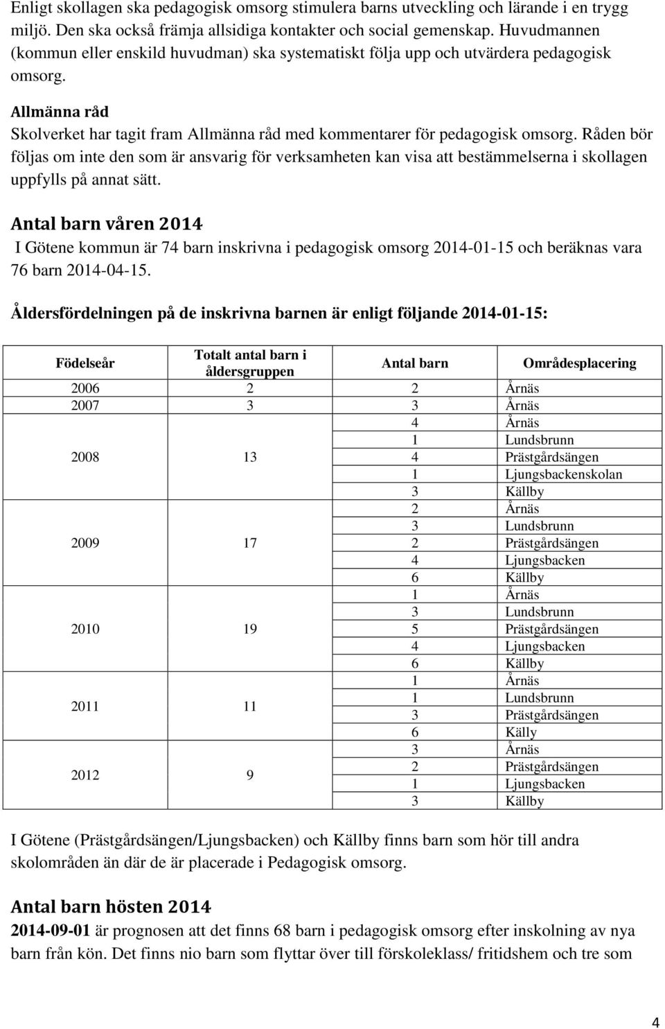 Råden bör följas om inte den som är ansvarig för verksamheten kan visa att bestämmelserna i skollagen uppfylls på annat sätt.