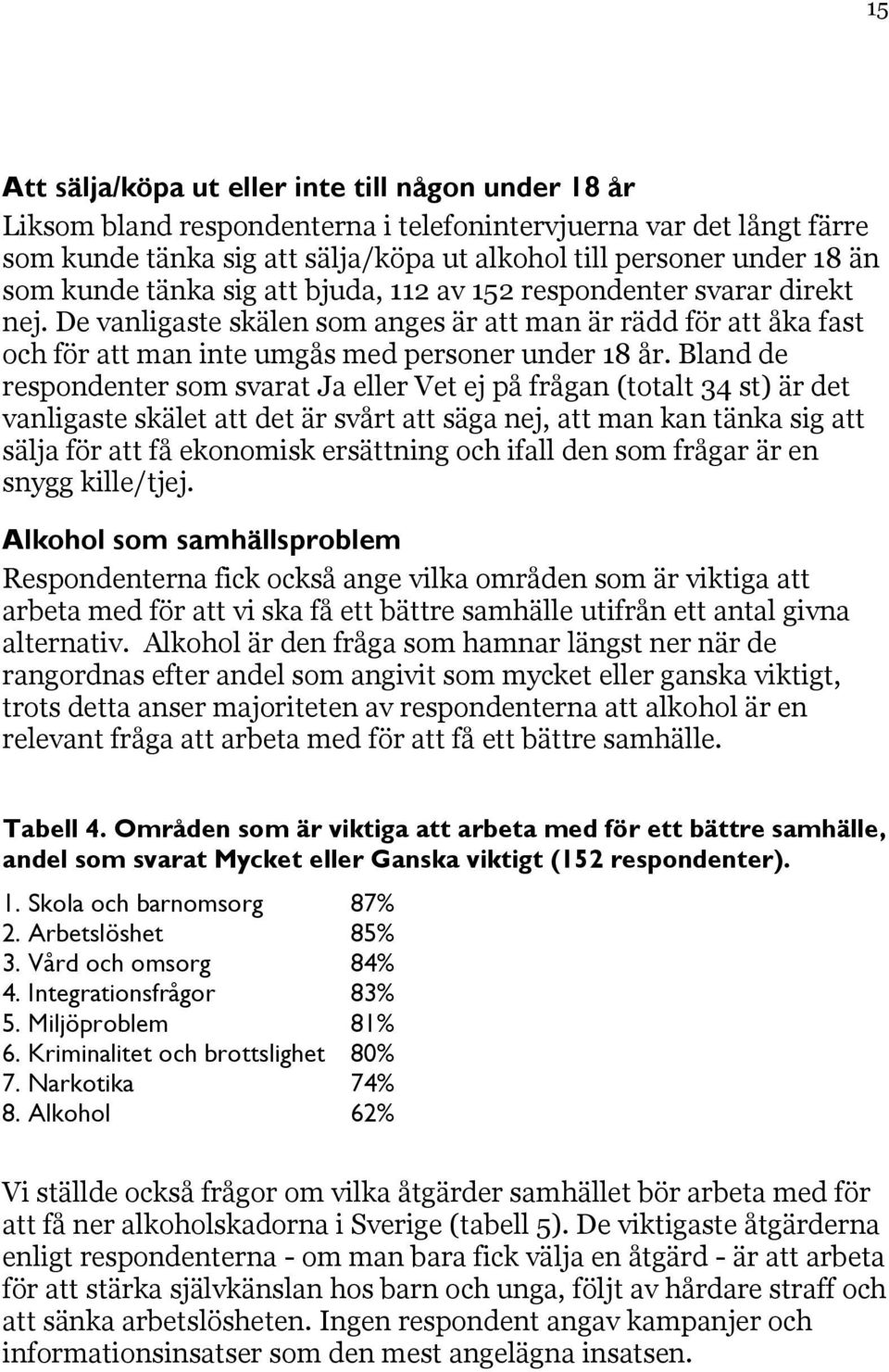 Bland de respondenter som svarat Ja eller Vet ej på frågan (totalt 34 st) är det vanligaste skälet att det är svårt att säga nej, att man kan tänka sig att sälja för att få ekonomisk ersättning och