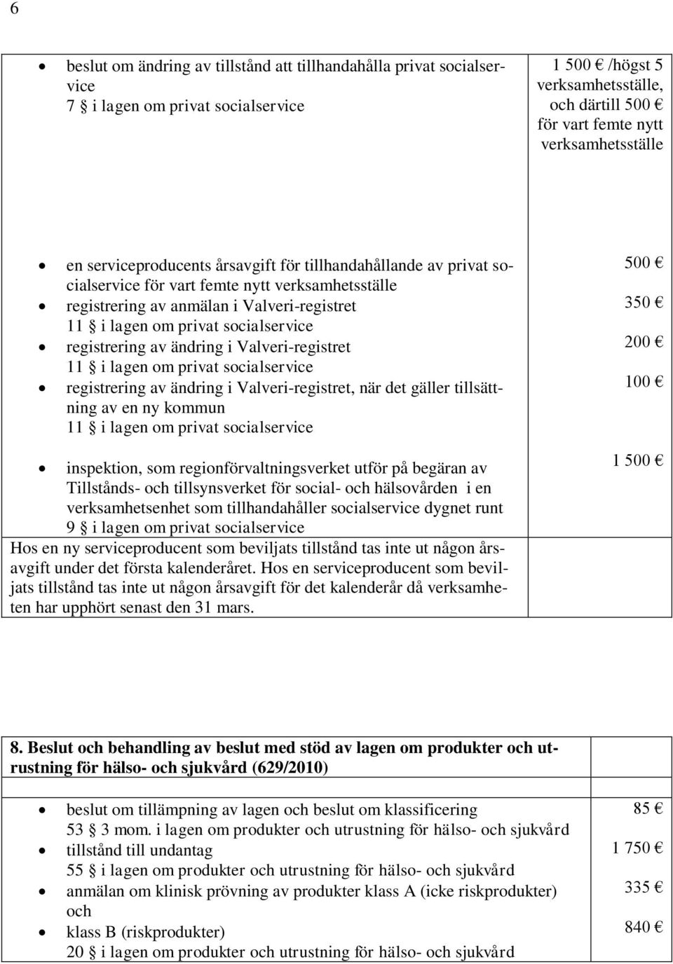 registrering av ändring i Valveri-registret 11 i lagen om privat socialservice registrering av ändring i Valveri-registret, när det gäller tillsättning av en ny kommun 11 i lagen om privat