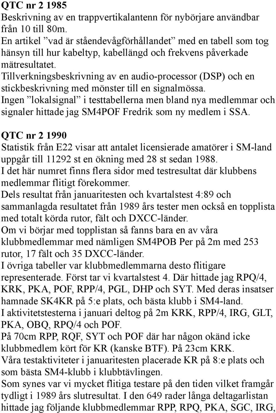 Tillverkningsbeskrivning av en audio-processor (DSP) och en stickbeskrivning med mönster till en signalmössa.