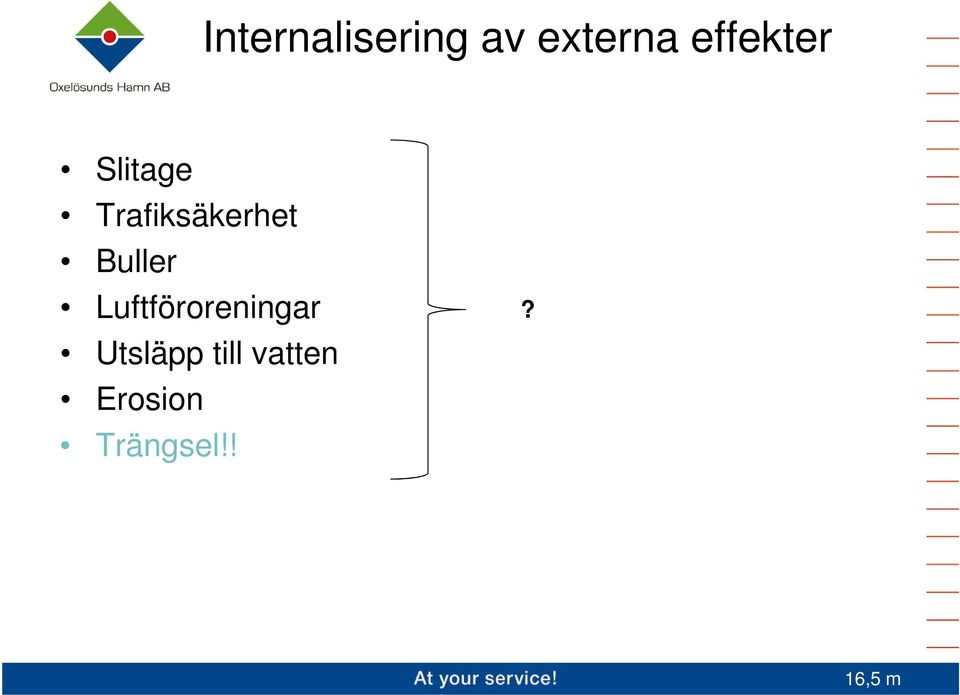 Trafiksäkerhet Buller