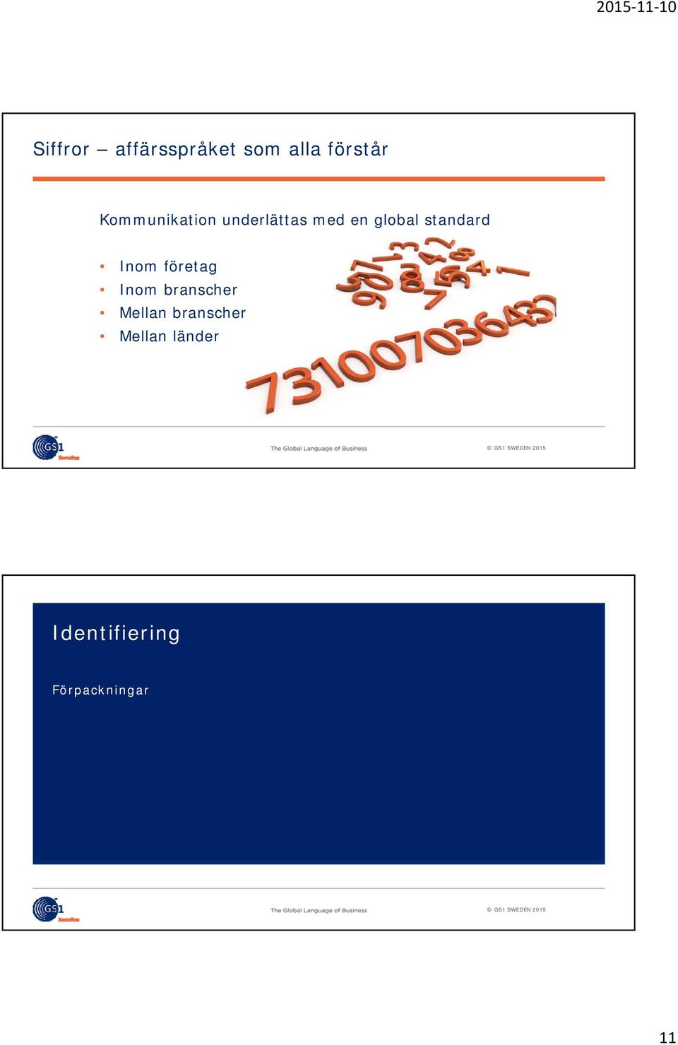 standard Inom företag Inom branscher Mellan