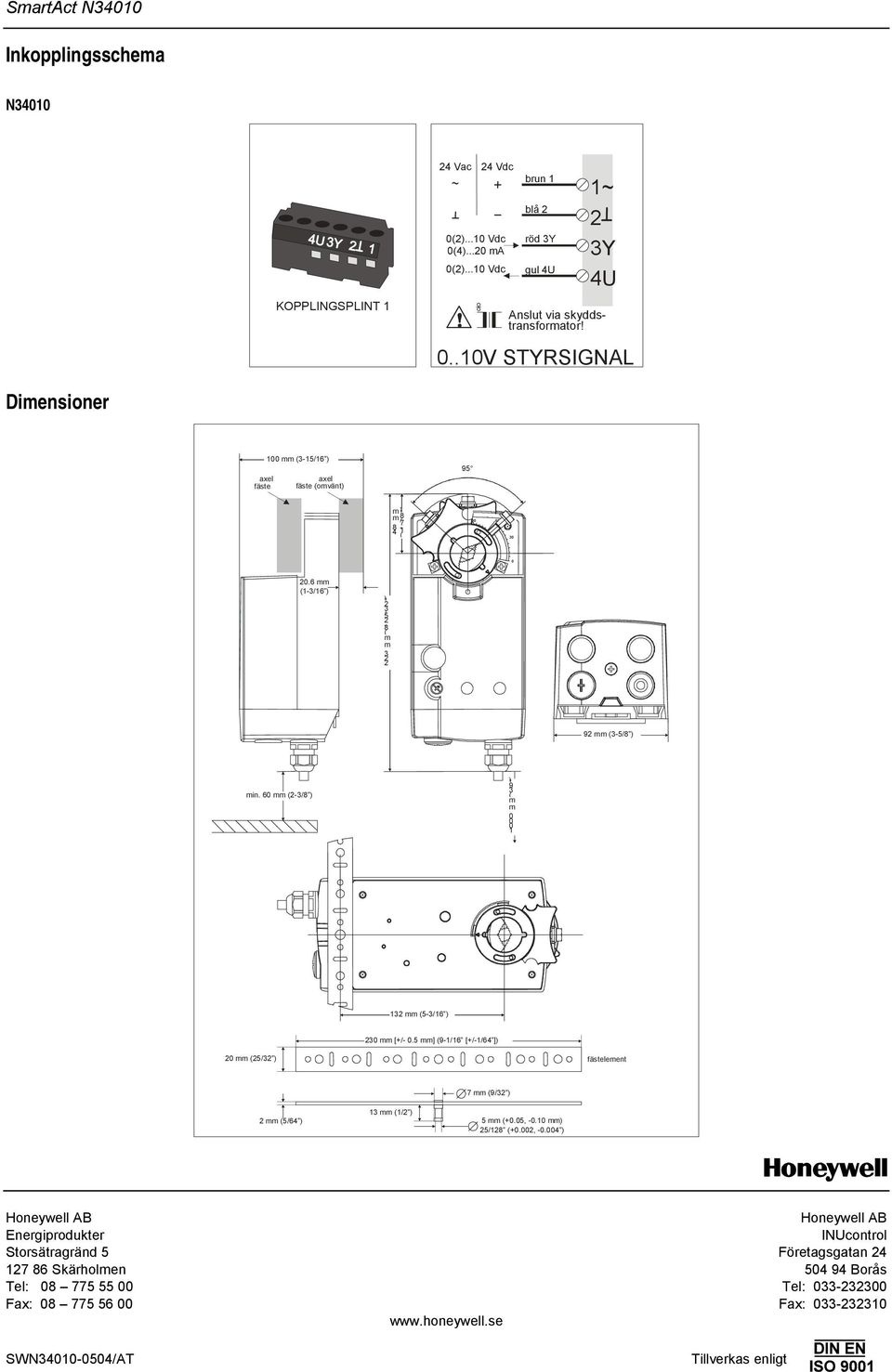 60 mm (-/8 ) 9 ) ( m m 0 0 mm (5-/6 ) 0 mm [+/- 0.5 mm] (9-/6 [+/-/6 ]) 0 mm (5/ ) fästelement 7 mm (9/ ) mm (5/6 ) mm (/ ) 5 mm (+0.05, -0.0 mm) 5/8 (+0.