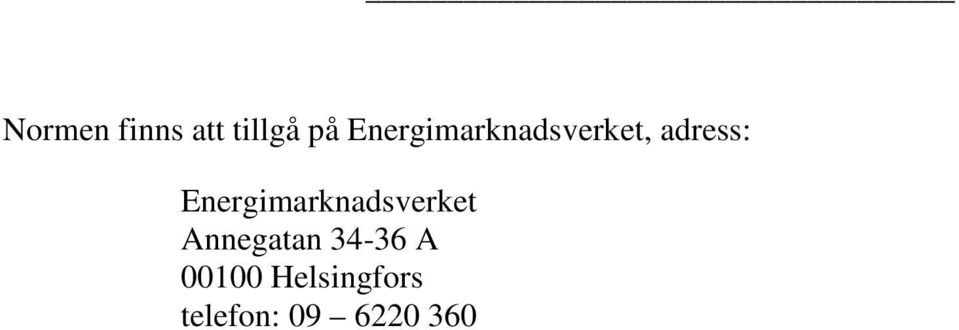 Energimarknadsverket Annegatan