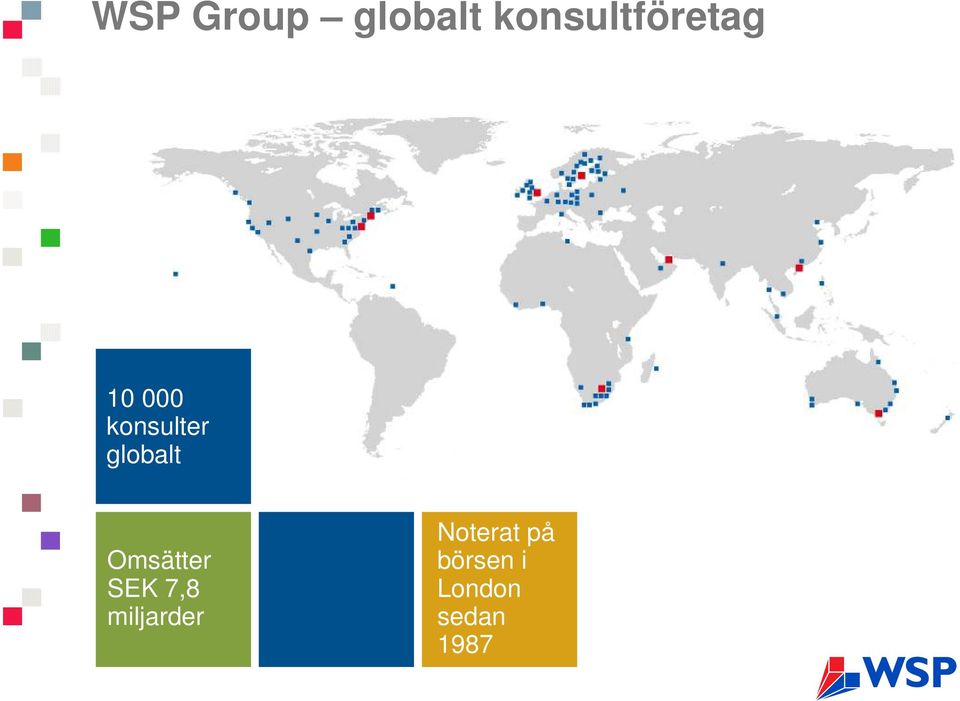 konsulter globalt Omsätter SEK