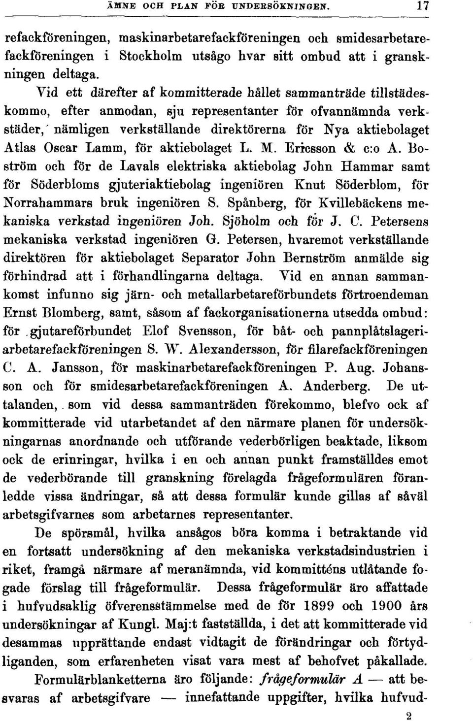 Oscar Lamm, för aktiebolaget L. M. Ericsson & c:o A.